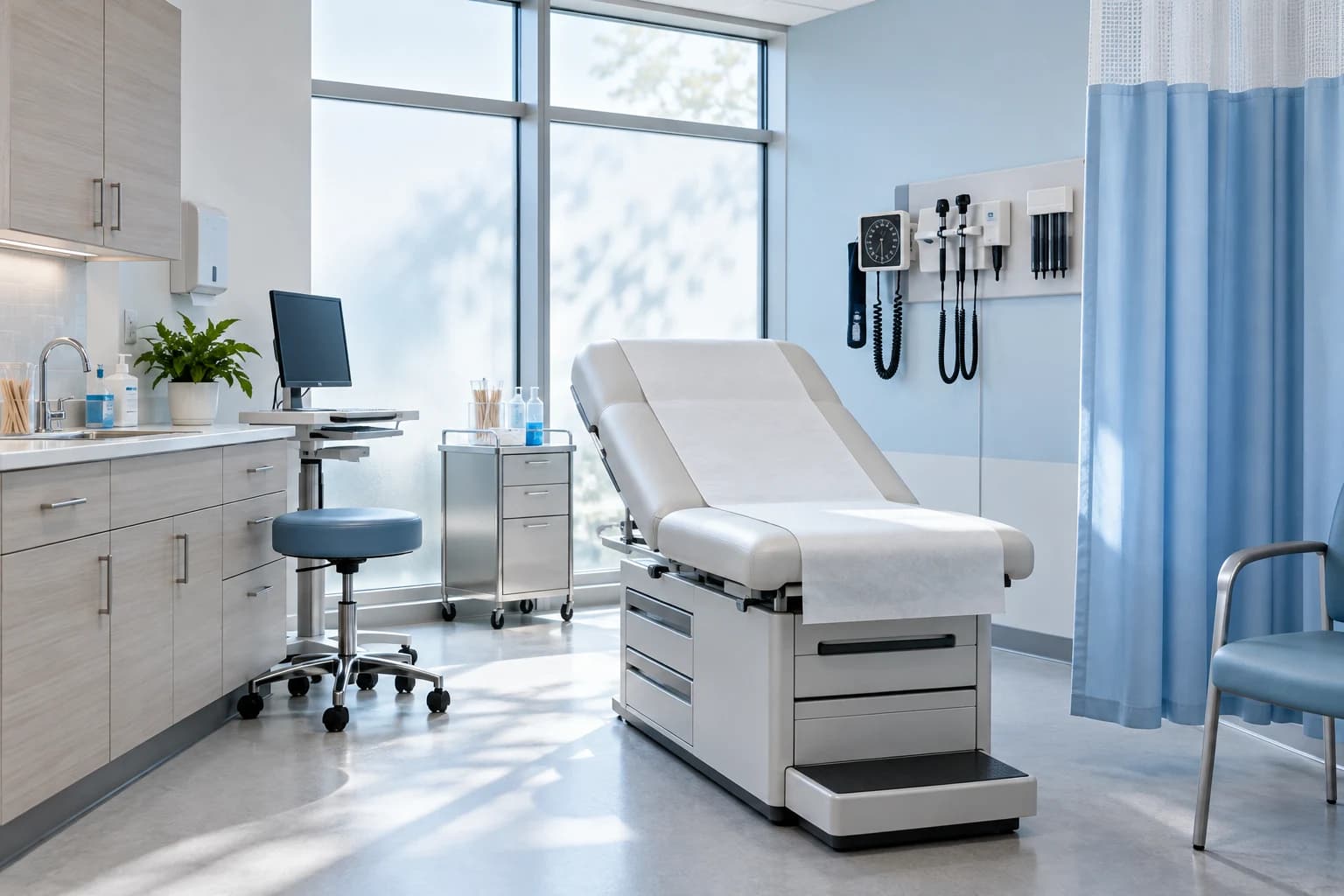 People-free healthcare environment