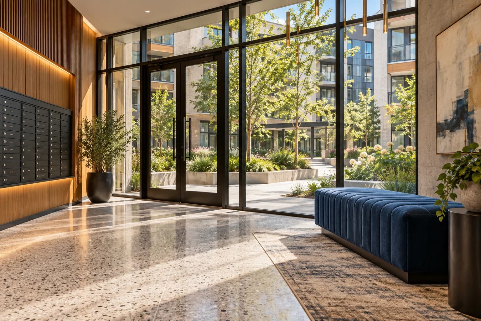 People-free property management environment