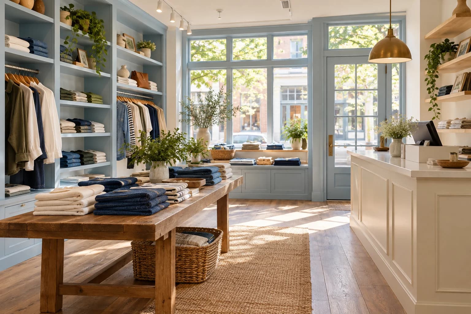 People-free retail environment