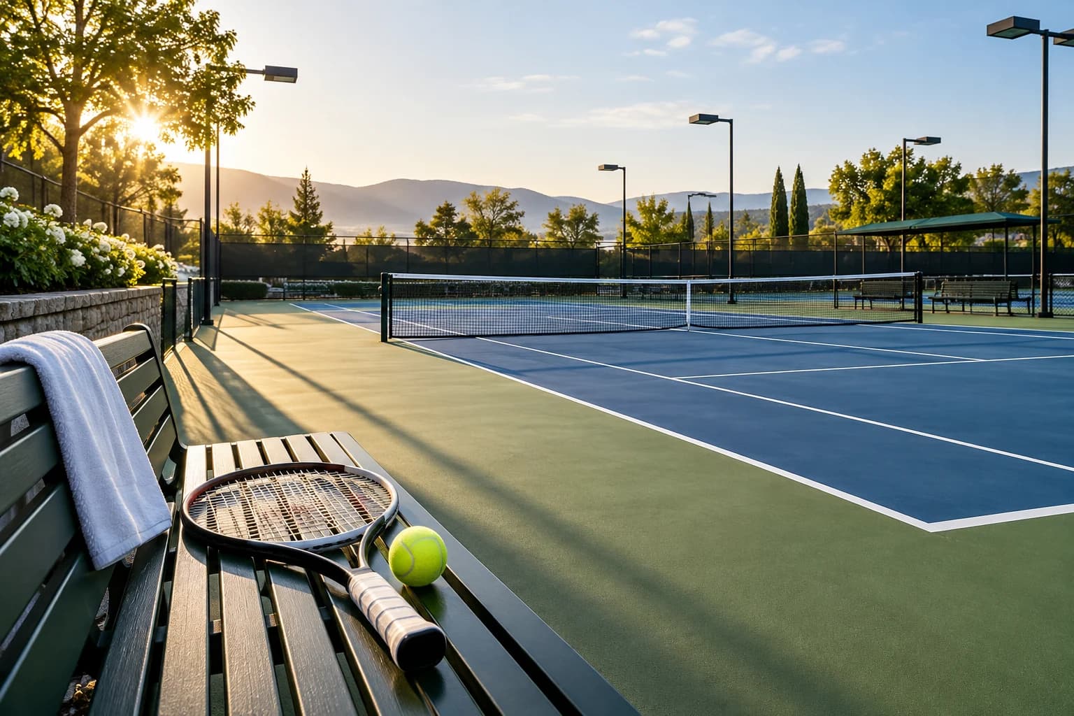 People-free sports recreation environment